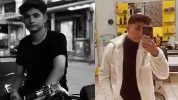 Ciple çarpışan motosikletteki Miraç ile Melih hayatını kaybetti.