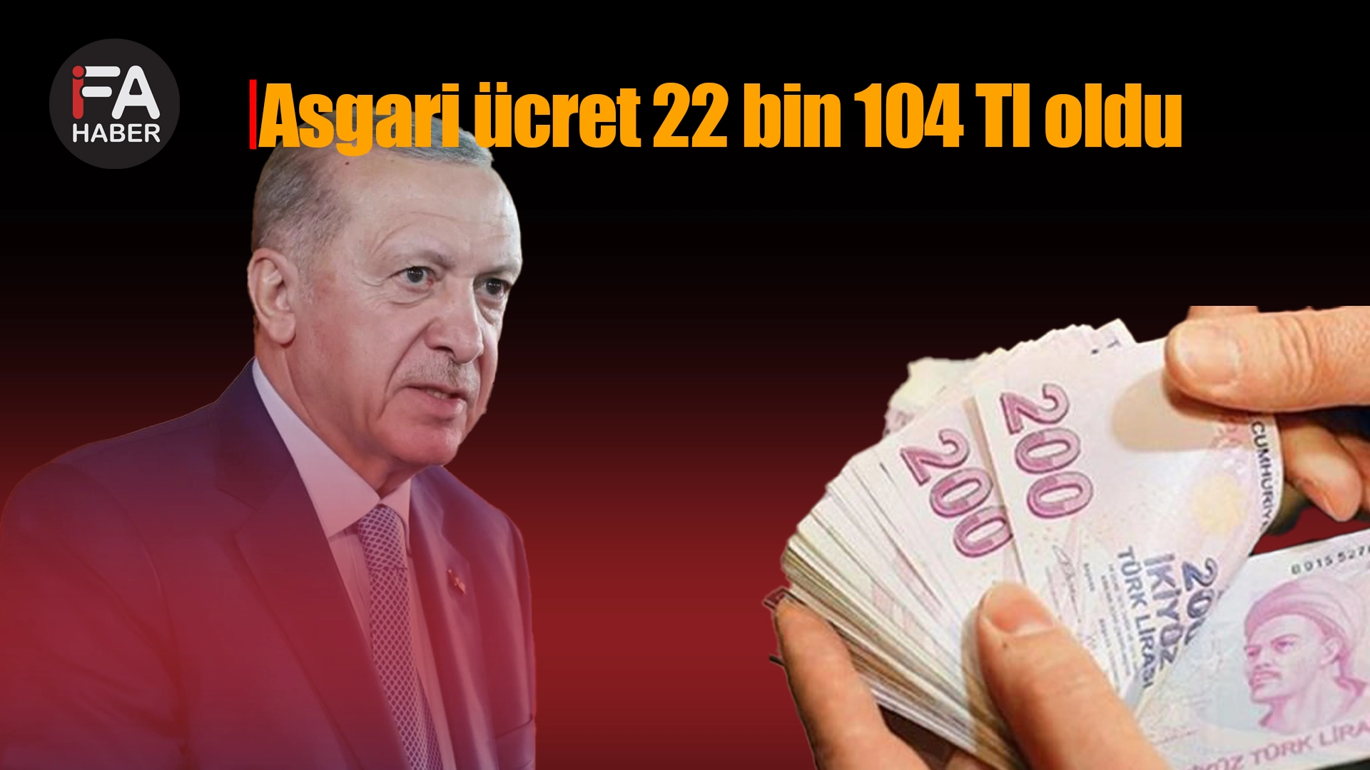 2025 asgari ücreti 22 bin 104 TL olarak belirlendi.