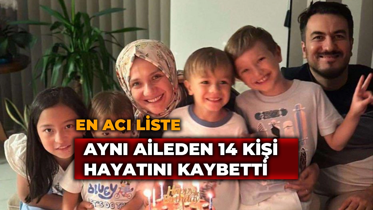 Türkiye’yi yasa boğan yangın faciasında aynı aileden 14 kişi hayatını kaybetti