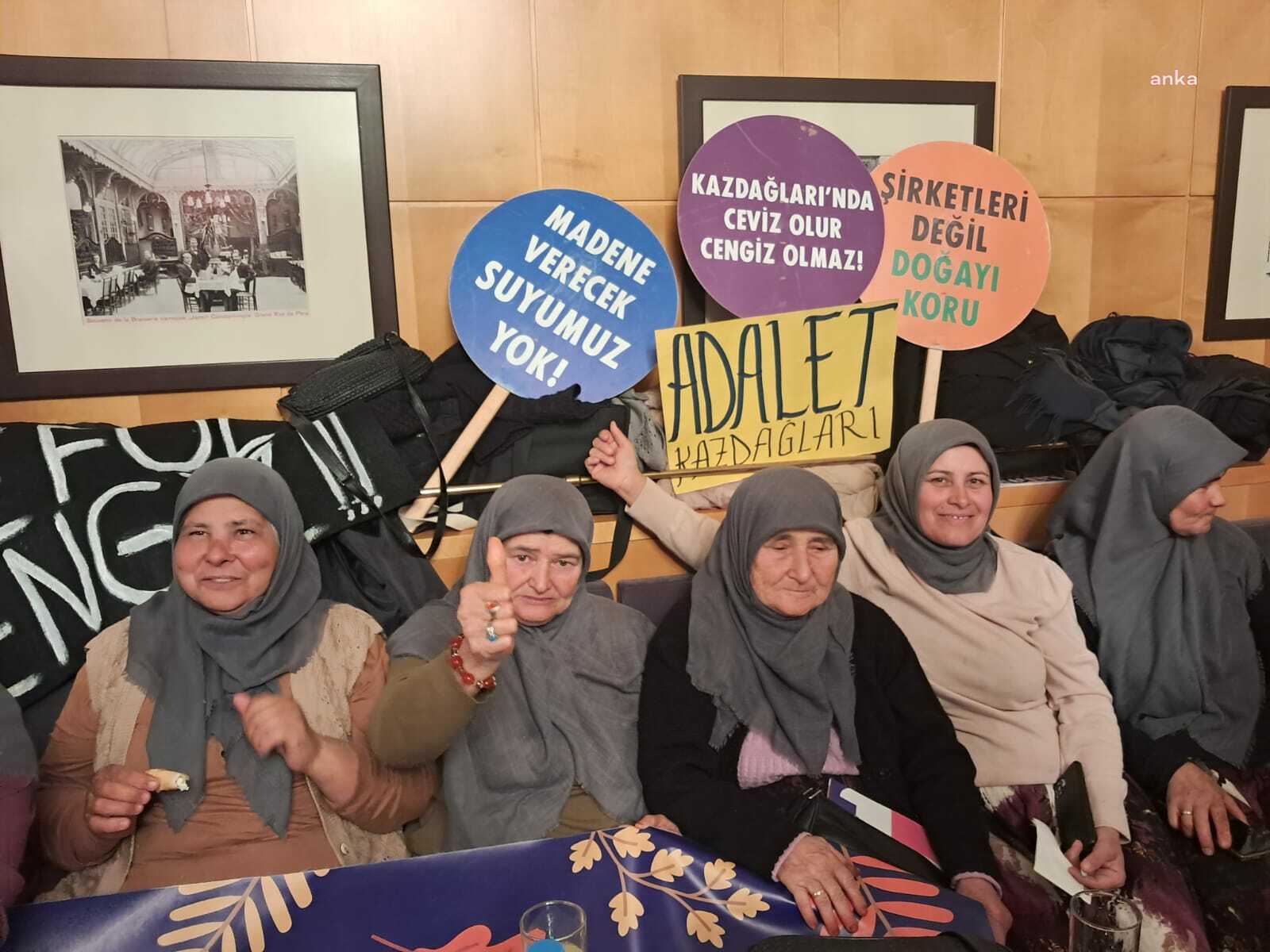 SES 2024 Ödülleri’nde, Kaz Dağları’ndaki madene karşı mücadele eden kadınlar “yılın kadınları” seçildi